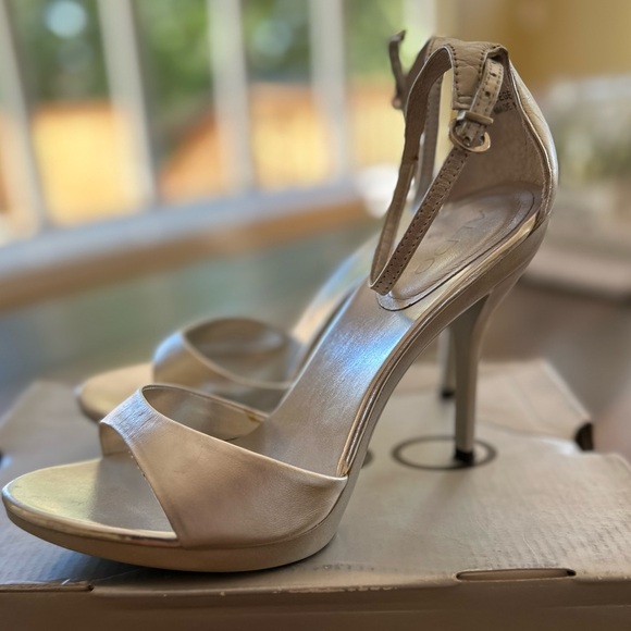Silver Aldo Heels - Picture 6 of 7
